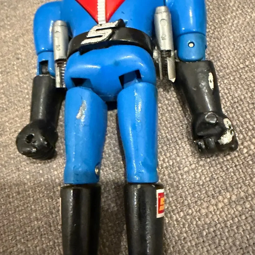 Popy Chogokin Blue Vintage Momorenger Himitsu Sentai Gorenger (Goranger) 5